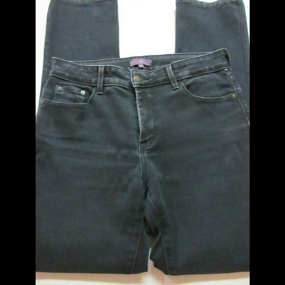 NYDJ Not Your Daughters Jeans dark wash legging 6 - Picture 1 of 3